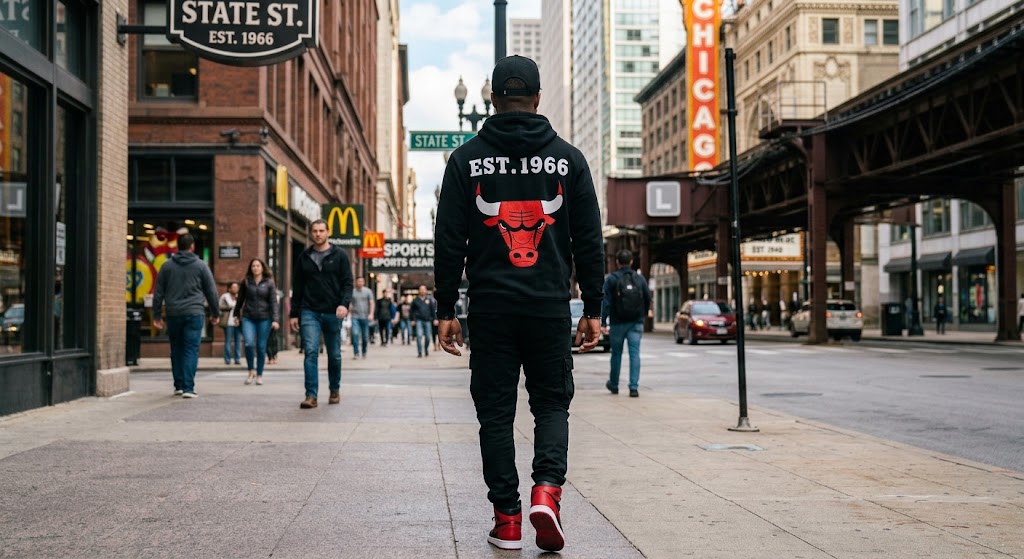 Strolling Down State Street in Chicago