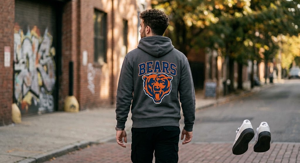 Urban Chicago Bears Style: Casual Streetwear Look