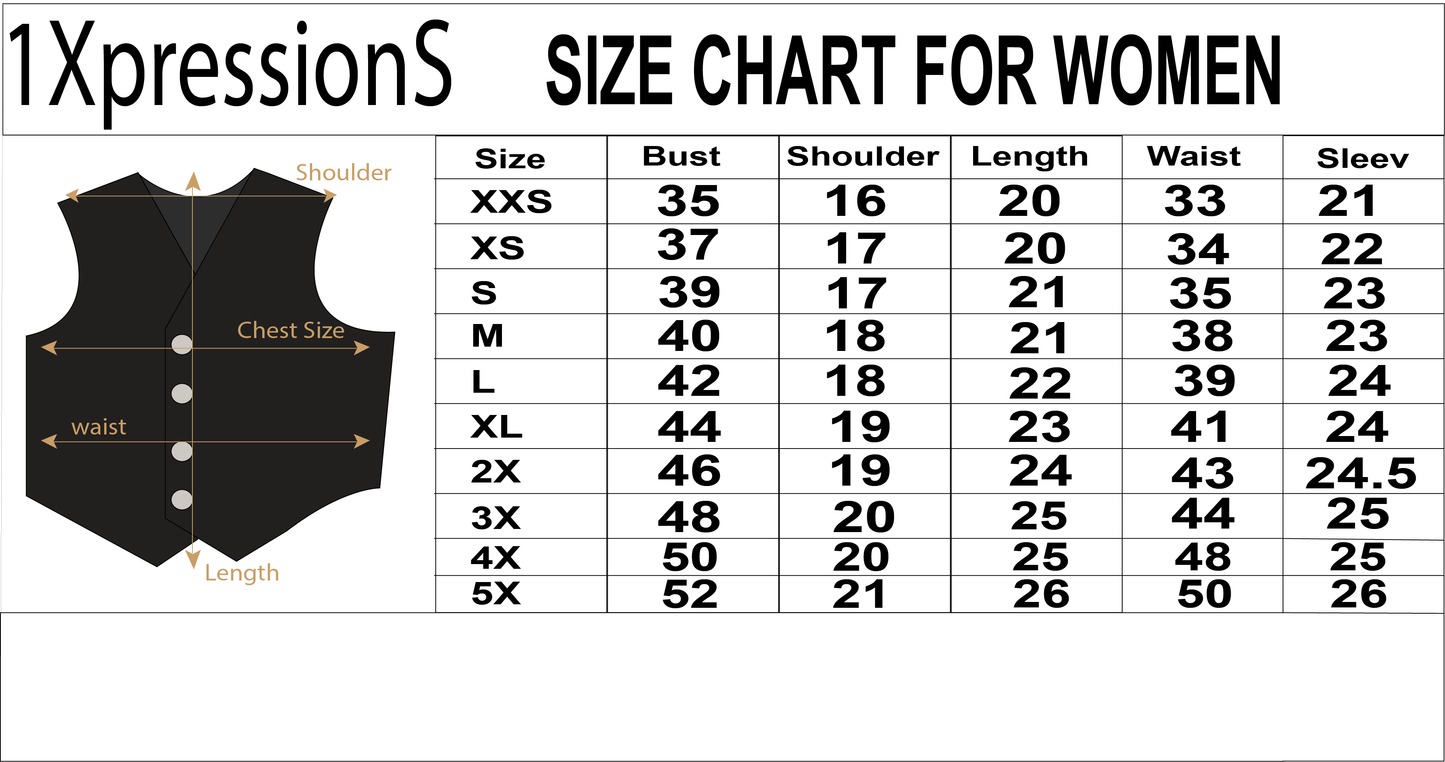 LEATHER MOTO VEST GIFT FOR WOMENS CLASSIC VEST