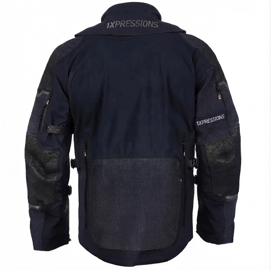 1XPRESSIONS Premium All-Weather Adventure Touring Motorcycle Jacket