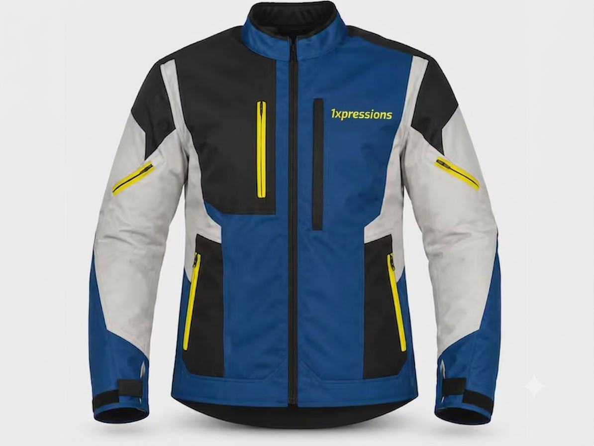Modern Apex Touring Jacket – Rear Profile Technical Performance Moto Jacket – Front View