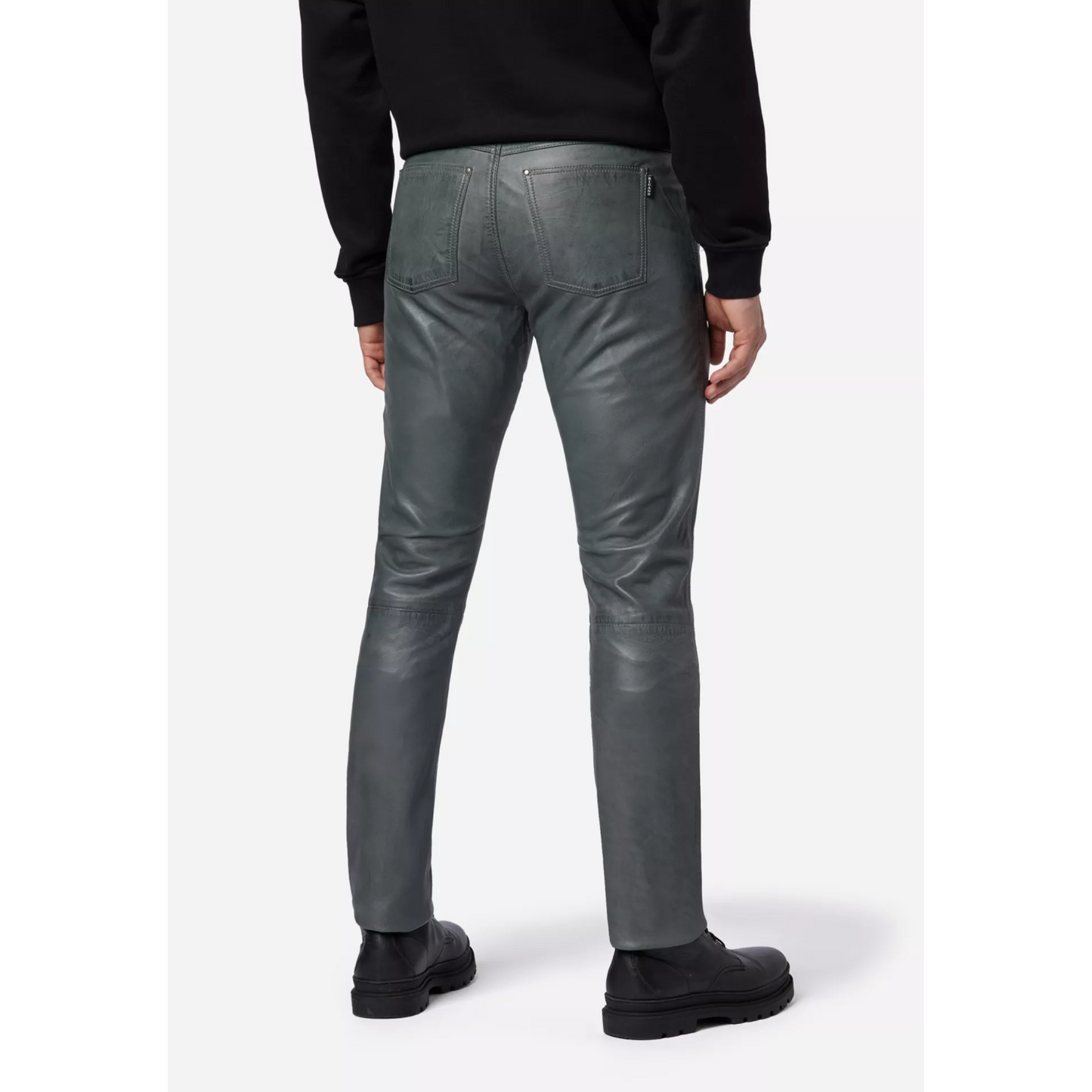 Men's leather trousers slim fit - elegant classic Bike Racing Leather Pant Real Sheepskin Leather Pant Fully Handmade Pant Gift for Mens Gift for Him Gift for Bikers Motorbike Clothing Motorcycle Club Pants Gift for Racers Classic Look Mens Pant
