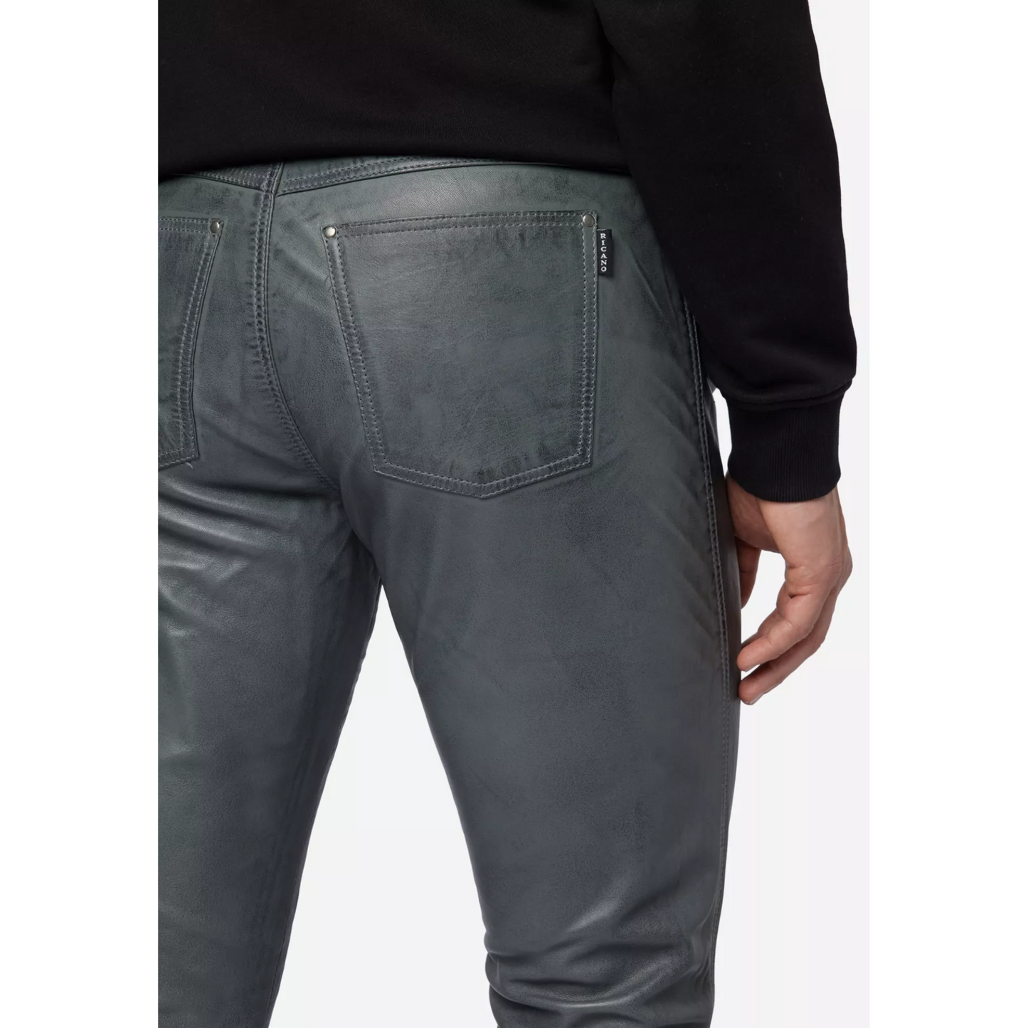 Men's leather trousers slim fit - elegant classic Bike Racing Leather Pant Real Sheepskin Leather Pant Fully Handmade Pant Gift for Mens Gift for Him Gift for Bikers Motorbike Clothing Motorcycle Club Pants Gift for Racers Classic Look Mens Pant