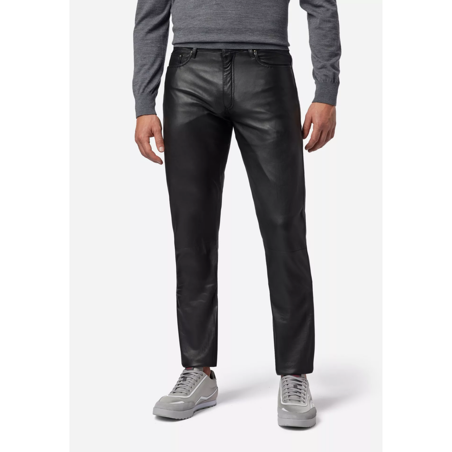 Men's leather trousers LN leather jeans - style and character in black Bike Racing Leather Pant Real Sheepskin Leather Handmade Leather Pant Riding Leather Pant Gift for Mens Gift for him Real Quality Leather Pant Black Leather Pant Personalized