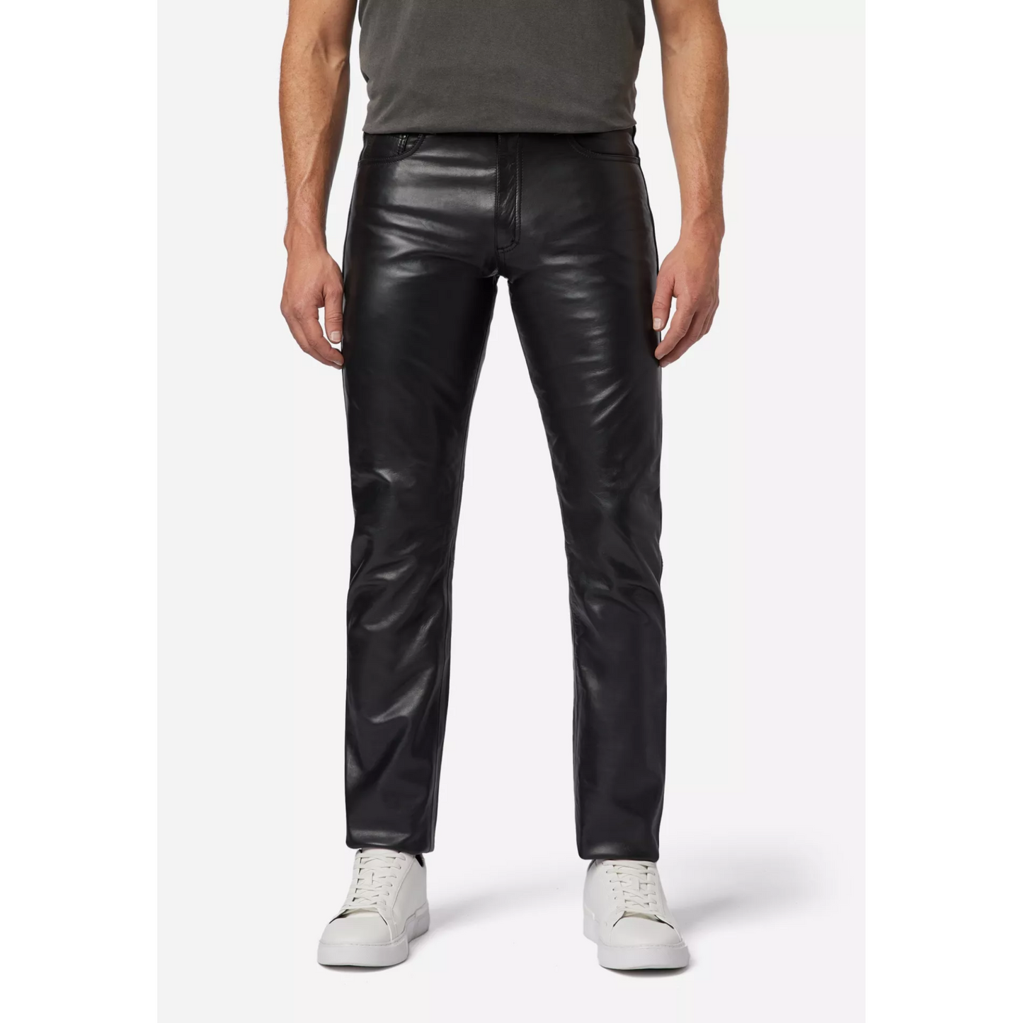 Pantalones de cuero para hombre Cow Waxy - tus nuevos pantalones favoritos Pantalón de cuero de piel de oveja real Pantalones totalmente hechos a mano Regalo para hombre Regalo para él Pantalón de moto Pantalones de cuero de motocicleta