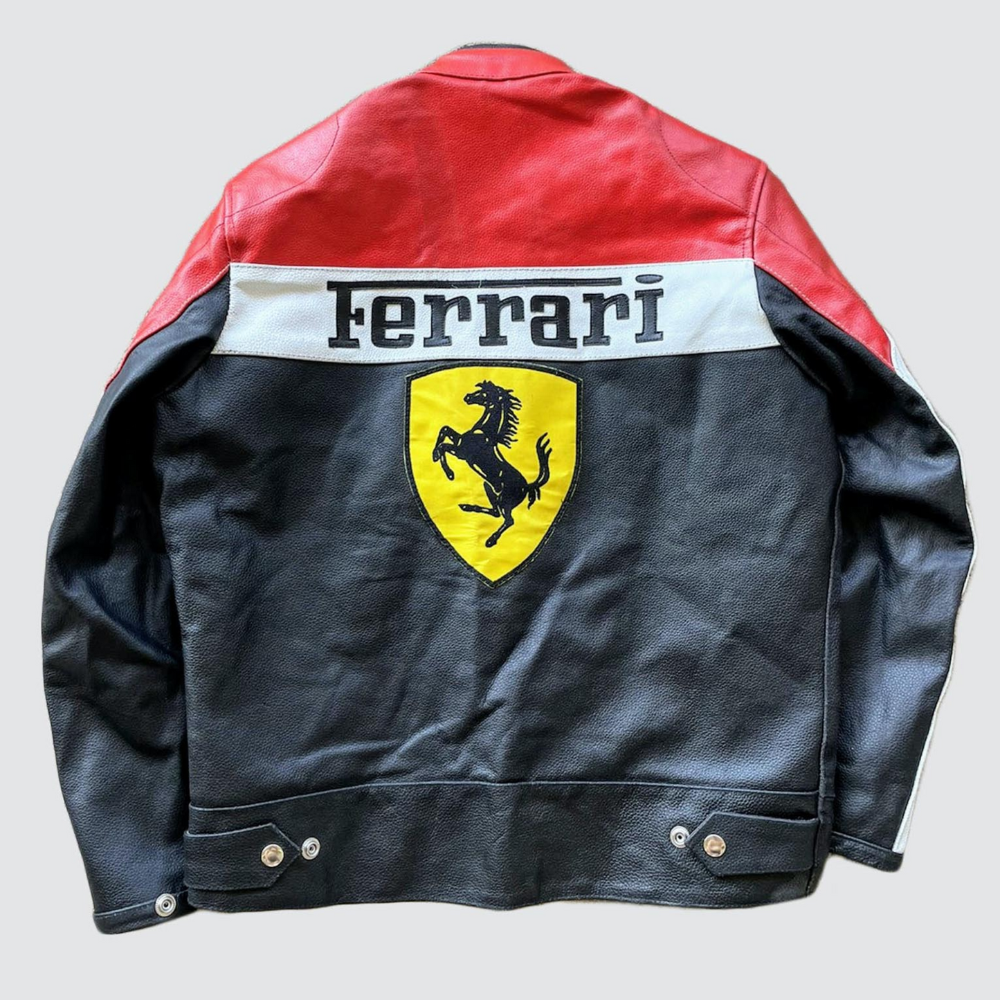 Ferrari Red Jacket Motorcycle Racing Apparel for Bike Racers