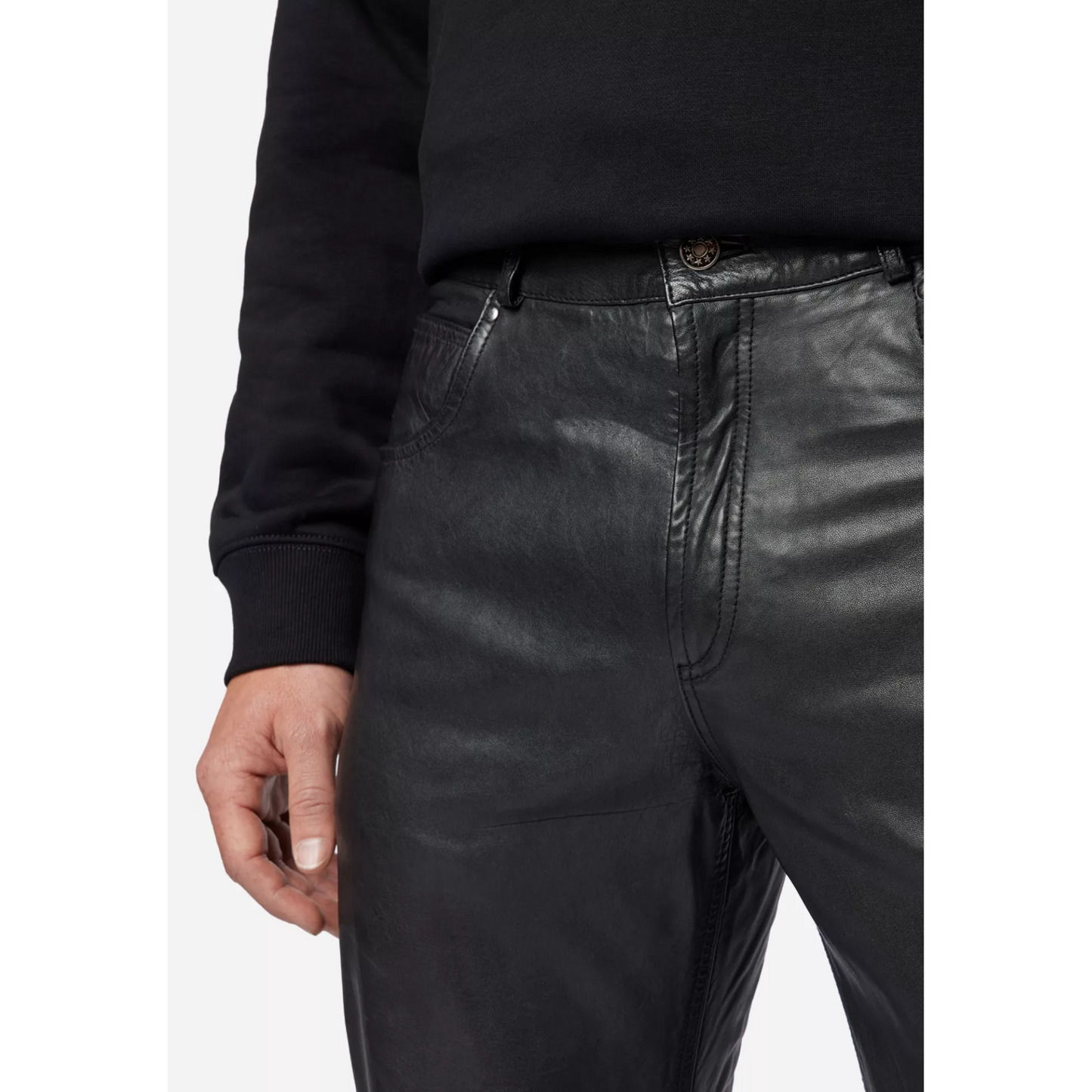 Pantalones de cuero para hombre Trant Pant - Simple puede ser tan genial Bike Racing Real Sheepskin leather Pant Totalmente hecho a mano Pantalones Regalo para hombres Regalo para él Bike Racers Pant Regalos Regalo personalizado