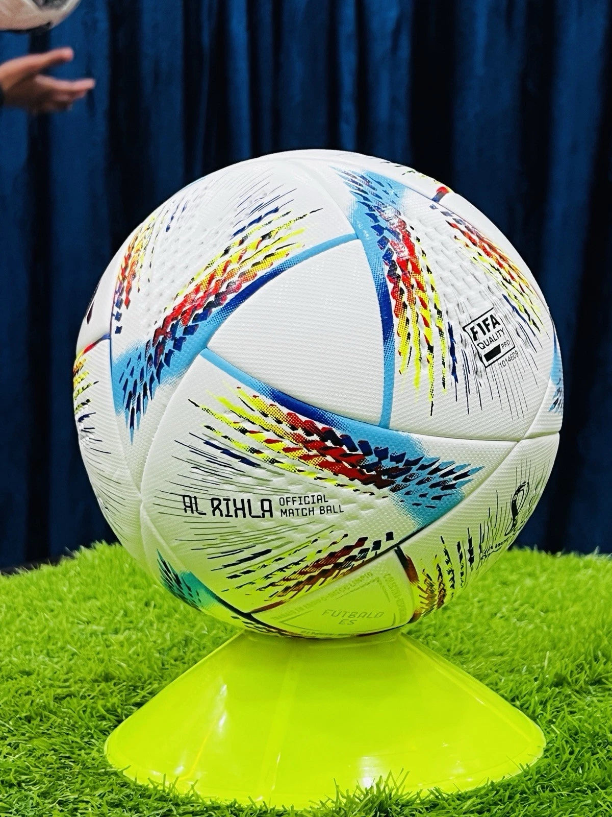 AL Rihla Pro Official Qatar 2022 FIFA World Cup Match Soccer Ball Size 5