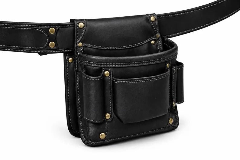 https://1xpressions.com/products/heavy-duty-genuine-dark-brown-leather-tool-belt-rig-multi-pocket-carpenter-electrician-organizer
