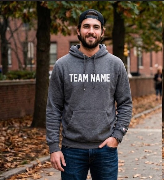 Atlanta Falcons Gray Campus Hoodie