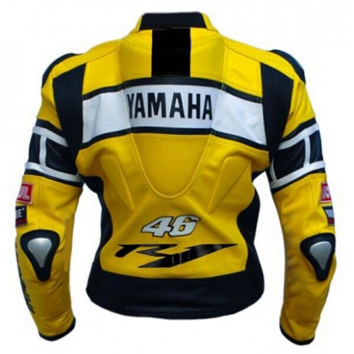 Yamaha Bike Racing Jacket: Handmade Real Leather Men's Jacket, Perfect Gift for Him