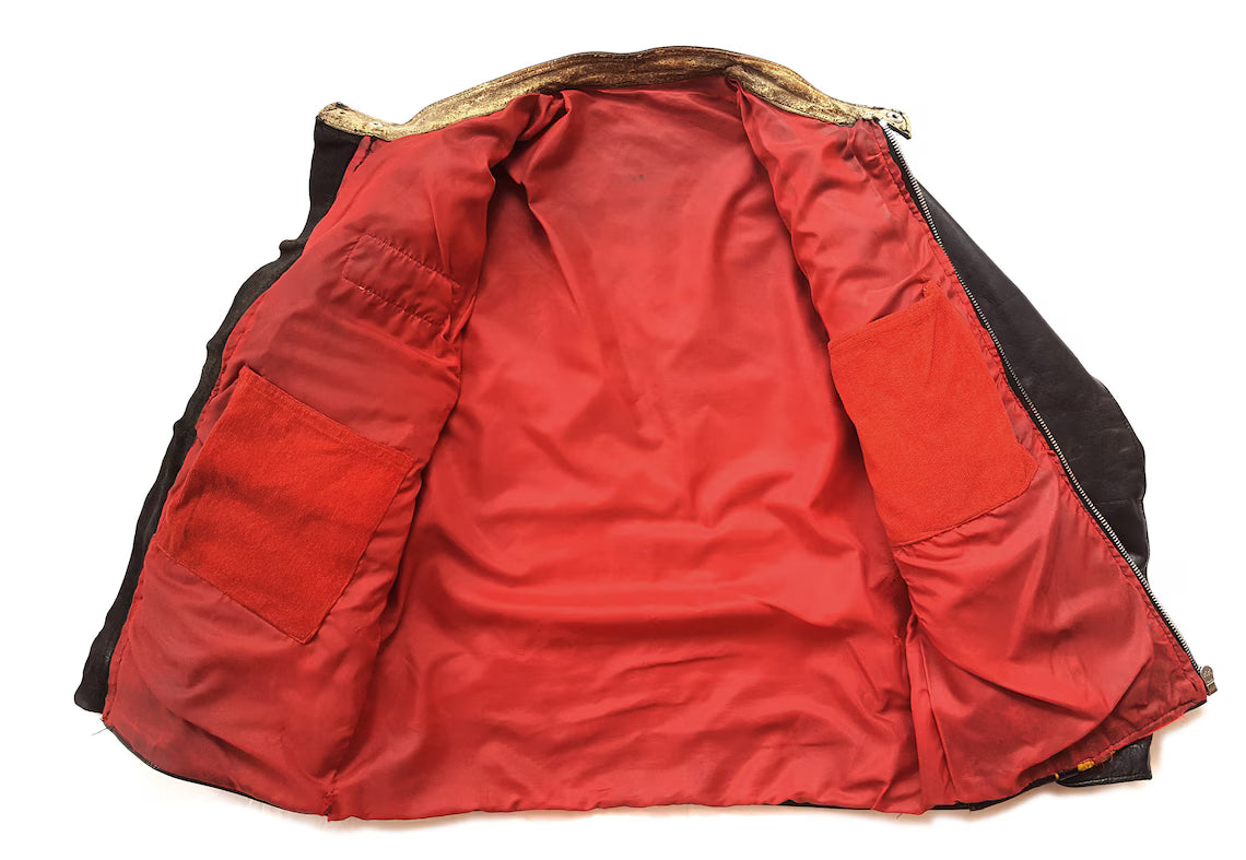 Ultra Rare Vintage 70s Fieldsheer Distressed Leather Motorcycle Jacket / Cafe Racer Made in England