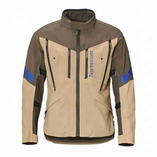 1xpressions Adventure Touring Waterproof Motorcycle Jacket for Men
