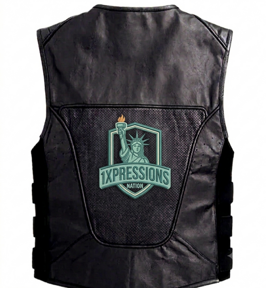 Back Panel Branding: 1Xpressions Nation Emblem