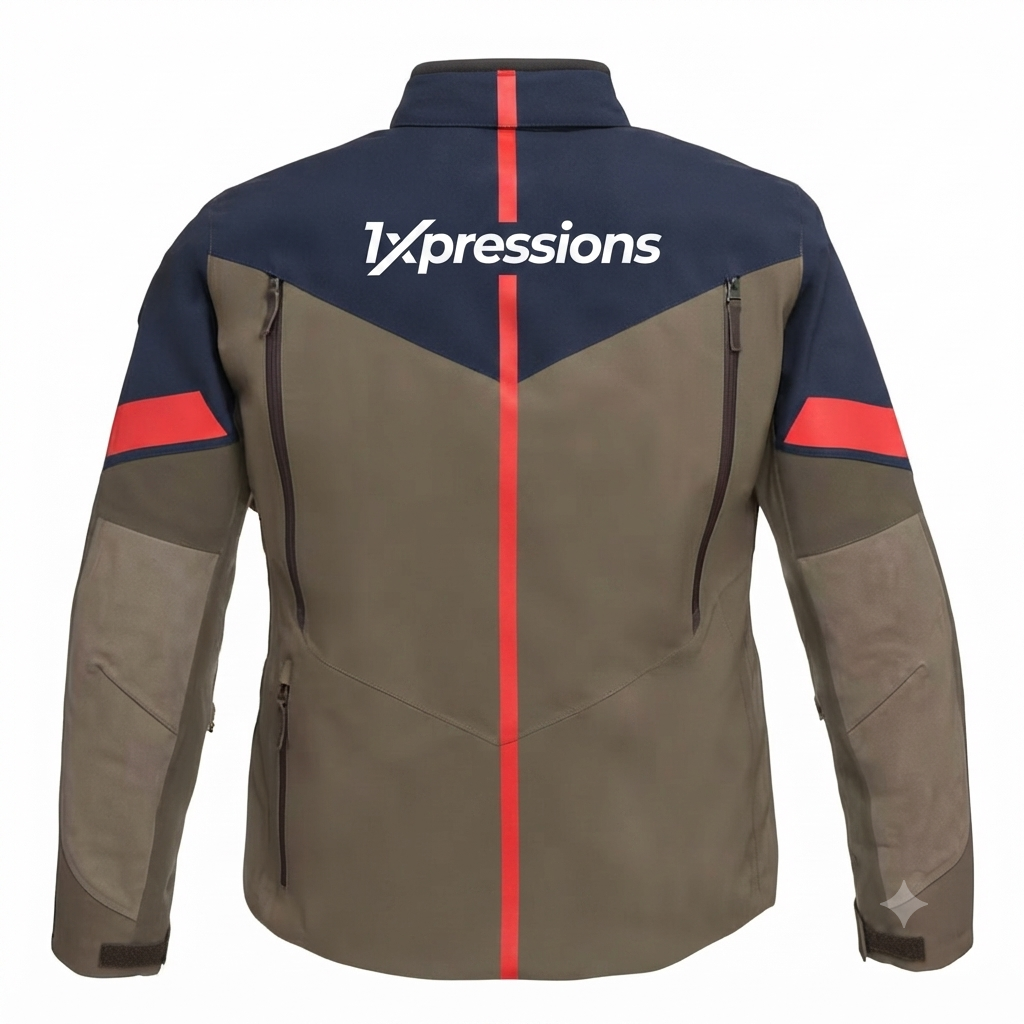 1xpressions Adventure Touring Waterproof Motorcycle Jacket for Men