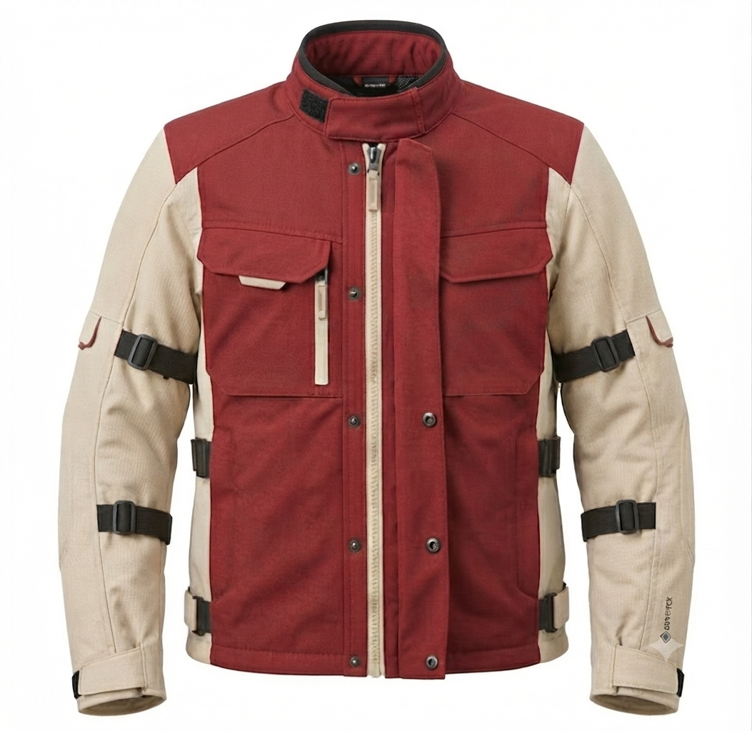 1XPRESSIONS Two-Tone Adventure Riding Jacket