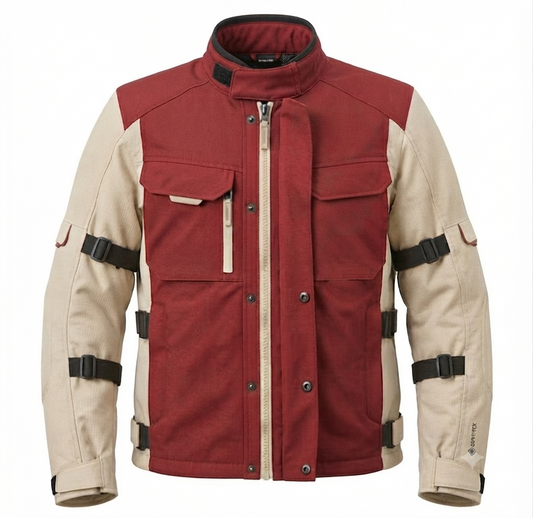 1XPRESSIONS Two-Tone Adventure Riding Jacket