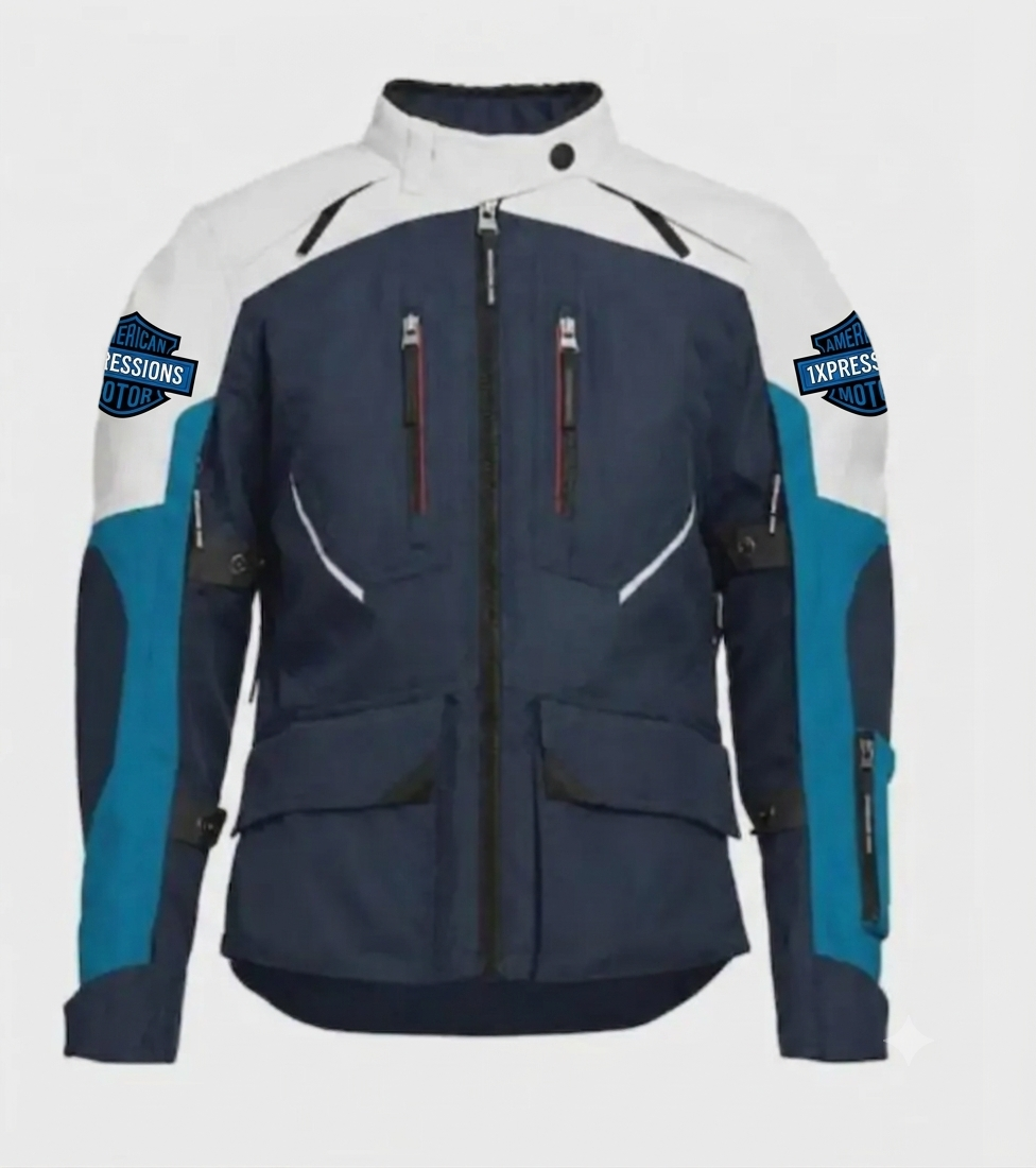 1XPRESSIONS Adventure Touring Jacket - Back View