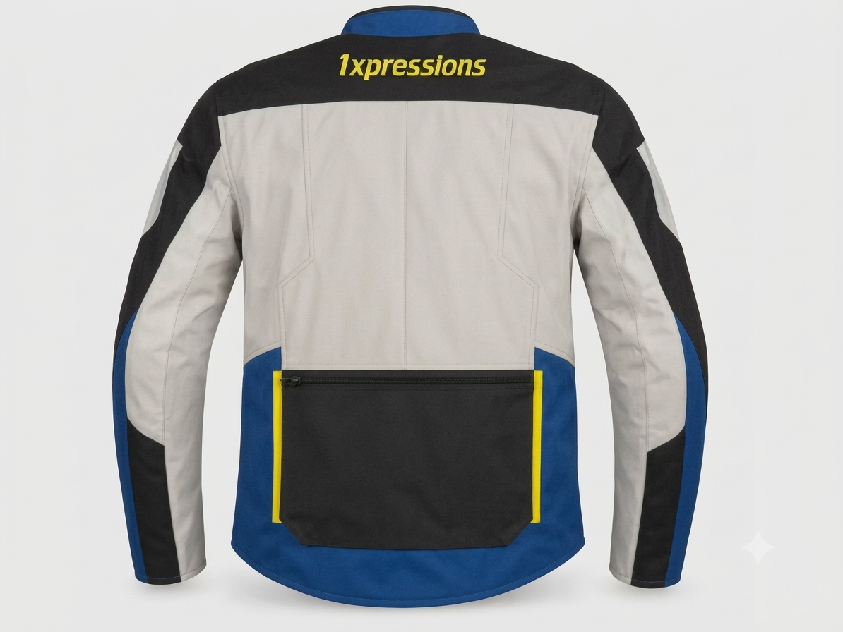 Modern Apex Touring Jacket – Rear Profile Technical Performance Moto Jacket – Front View