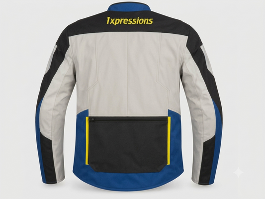 Modern Apex Touring Jacket – Rear Profile Technical Performance Moto Jacket – Front View