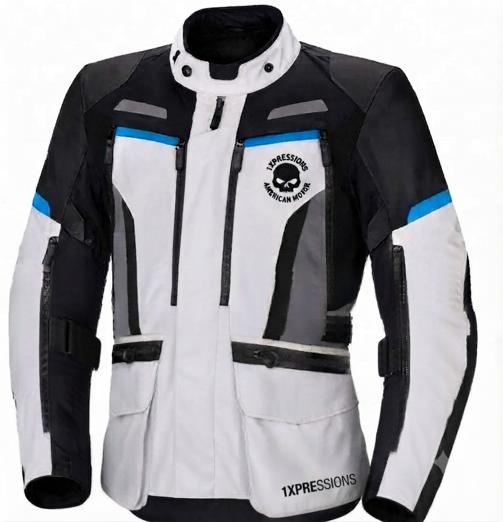 1Xpressions "American Motor" Adventure Touring Motorcycle Jacket