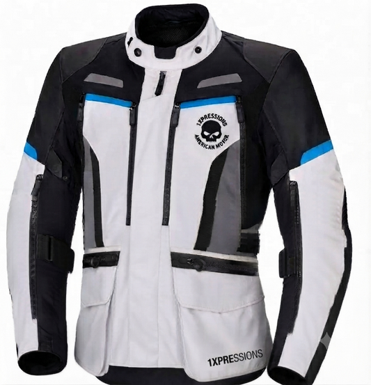 1Xpressions "American Motor" Adventure Touring Motorcycle Jacket