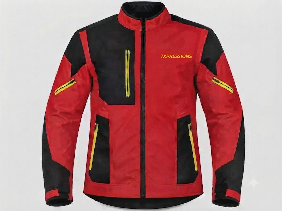 1xpressions Red & Black Technical Sport Jacket