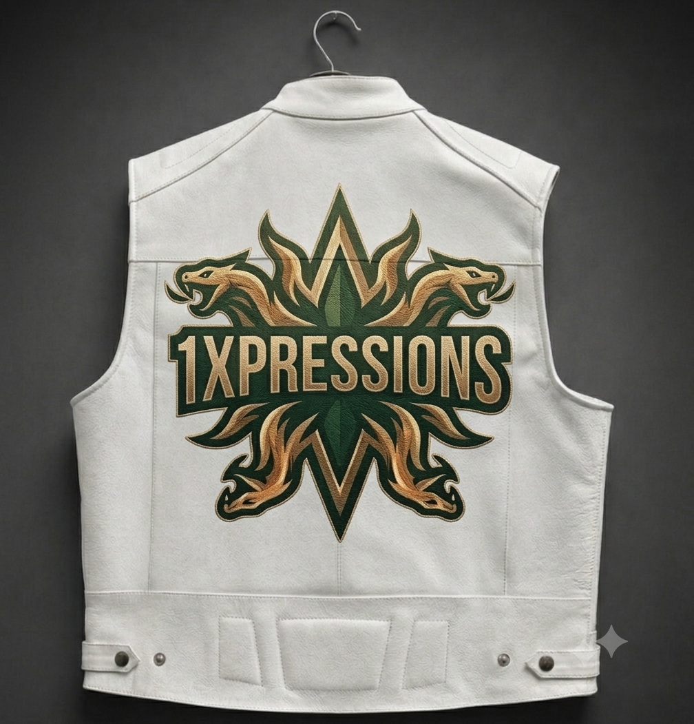 1XPRESSIONS: Full Back Embroidery DisplayPrecision Embroidery: Optimizing Logo Placement & Scale