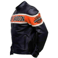 Harley Davidson Victoria Lane Leather Jacket: Handmade Bike Racing Style