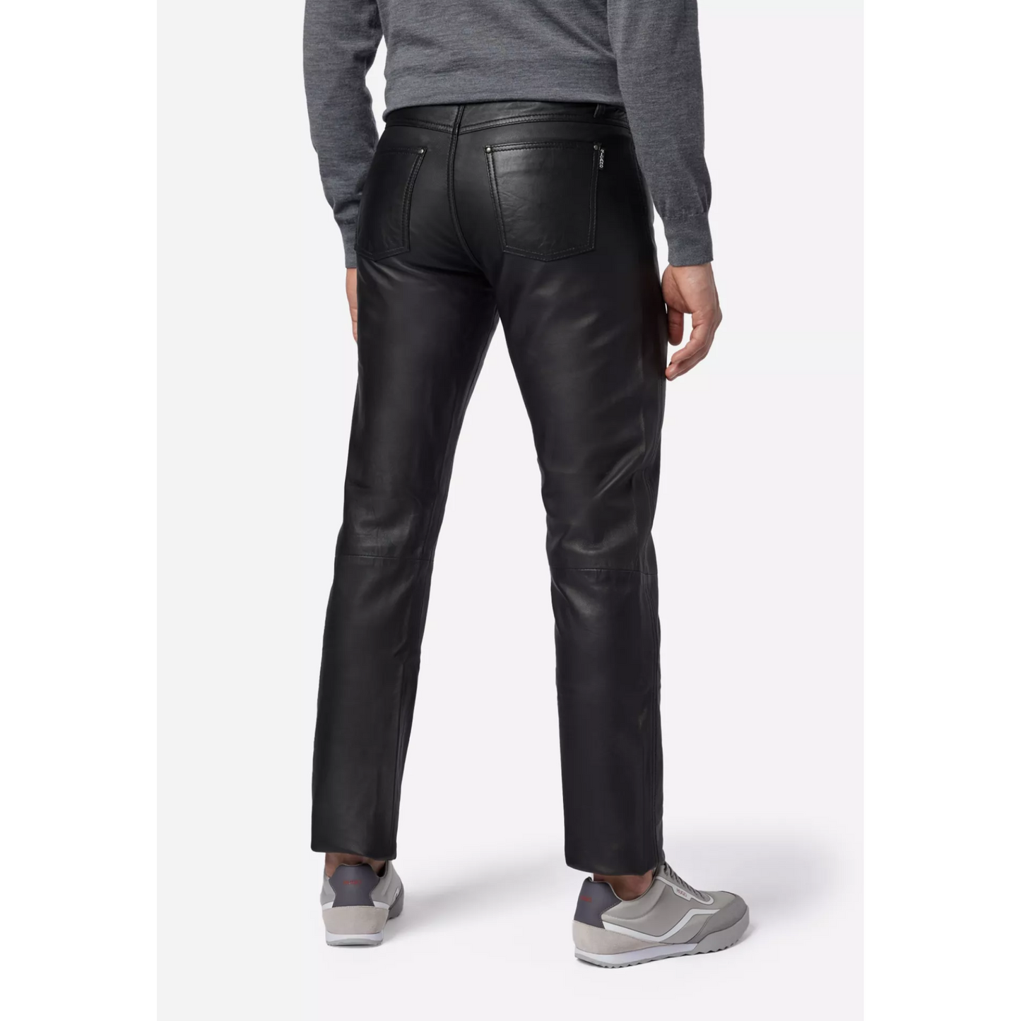Men's leather trousers LN leather jeans - style and character in black Bike Racing Leather Pant Real Sheepskin Leather Handmade Leather Pant Riding Leather Pant Gift for Mens Gift for him Real Quality Leather Pant Black Leather Pant Personalized