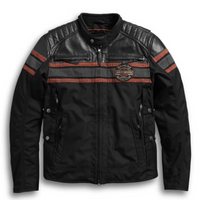 H-D Triple Vent System Rutland Riding Jacket for Men: Premium Bike Riding Gear