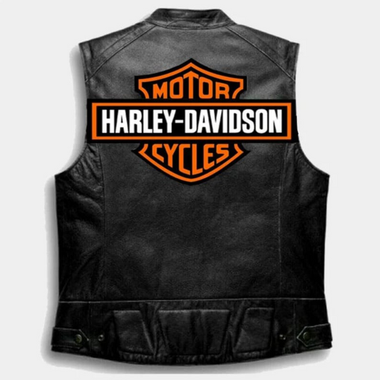 Men's HD Club's Vest Premium Bike Racers Apparel Fully Handmade