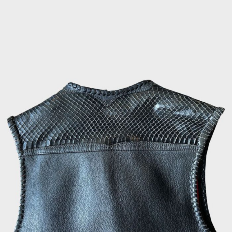 Classic Style Men's Vest with Side Laces: Perfect Gift for Men Timeless Men's Vest with Side Laces Classic Gift for Stylish Men