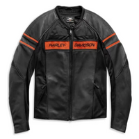 Classic Harley-Davidson Men's Leather Jacket: Handcrafted Iconic Biker Style Gift for Bikers