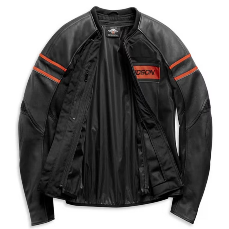 Classic Harley-Davidson Men's Leather Jacket: Handcrafted Iconic Biker Style Gift for Bikers