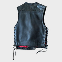 Classic Style Men's Vest with Side Laces: Perfect Gift for Men Timeless Men's Vest with Side Laces Classic Gift for Stylish Men