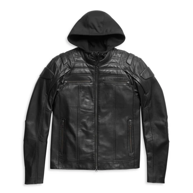 Men's Auroral II 3-in-1 Real Leather Jacket: Harley Davidson Heavy Duty Classic Motorcycle Apparel, Perfect Gift for Men