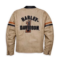 Harley Davidson Motorrad-Lederjacke für Herren und Damen aus braunem Leder im Jahr 2023. Echtlederjacke ist ein perfektes Geschenk für ihn/sie, anpassbare Echtlederjacke für Radrennen, handgefertigte Jacke, Ledergeschenk für Männer, Geschenk für ihn