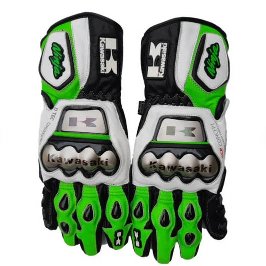 Buy Premium Kawasaki Leather Gloves - Best Deals & High-Quality Motorcycle Gear"