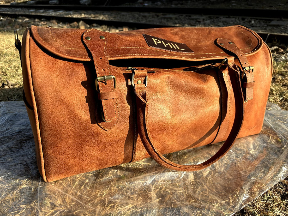 Premium Leather Shoulder Bag – Stylish, Durable, and Perfect for Travel or Daily Use