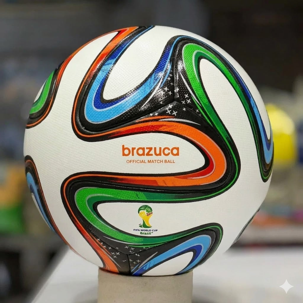 Brazuca World Cup 2014 Brazil FIFA Official Match Ball Soccer Size 5