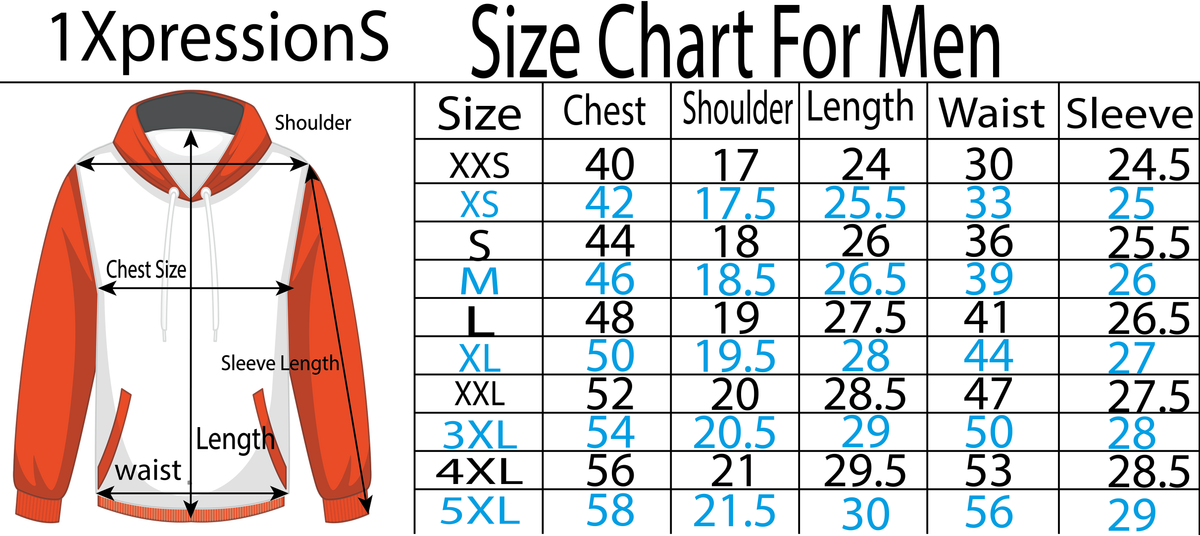 Leather Jacket Gear Size Guide -  – Leather