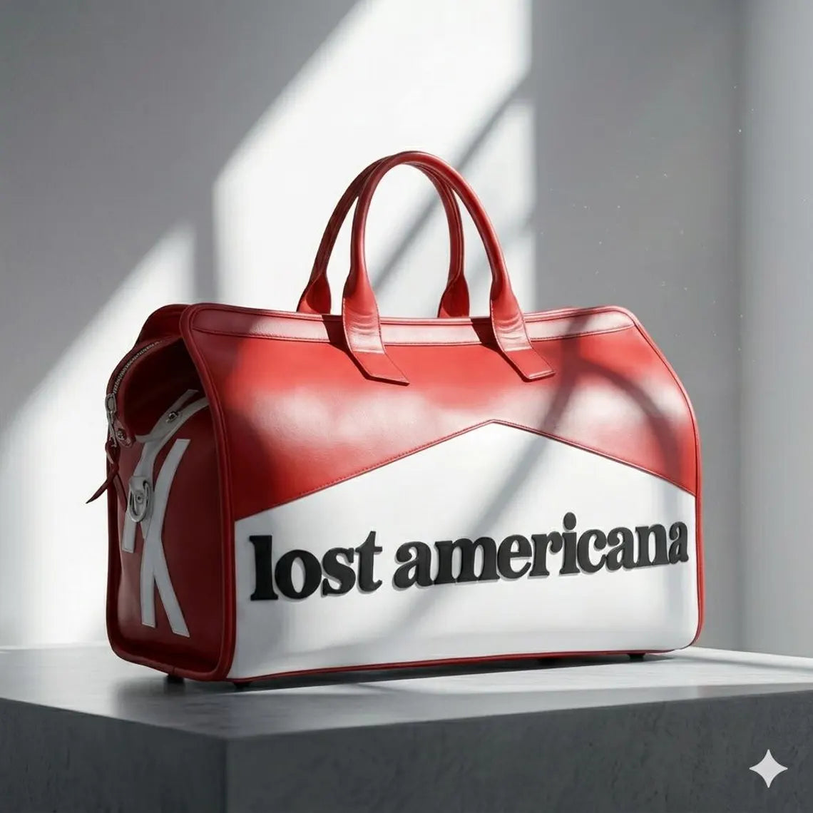 Lost Americana Duffle Bag - Handcrafted Real Cow Leather MGK World Tour Travel Gym Weekender LeatherVisionStudio 4.5 out of 5 stars  Local seller
