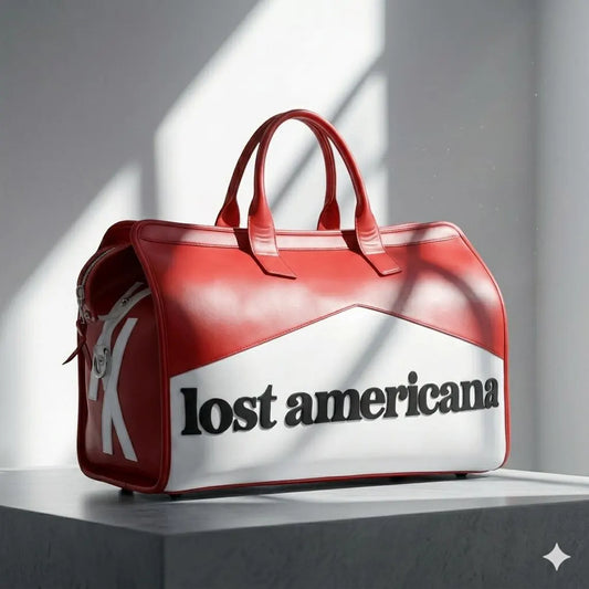 Lost Americana Duffle Bag - Handcrafted Real Cow Leather MGK World Tour Travel Gym Weekender LeatherVisionStudio 4.5 out of 5 stars  Local seller