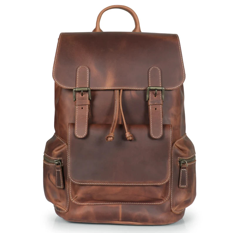 Handcrafted Top Grain Leather Backpack, Weather-Resistant Hiking, Women & Men Purse, Unisex, Vintage Laptop Valley Backpack MegaGearCustom      5 out of 5 stars