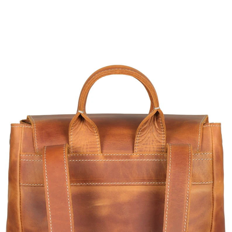 Handcrafted Top Grain Leather Backpack, Weather-Resistant Hiking, Women & Men Purse, Unisex, Vintage Laptop Valley Backpack MegaGearCustom      5 out of 5 stars