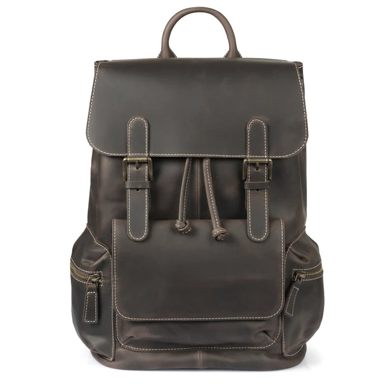 Handcrafted Top Grain Leather Backpack, Weather-Resistant Hiking, Women & Men Purse, Unisex, Vintage Laptop Valley Backpack MegaGearCustom      5 out of 5 stars