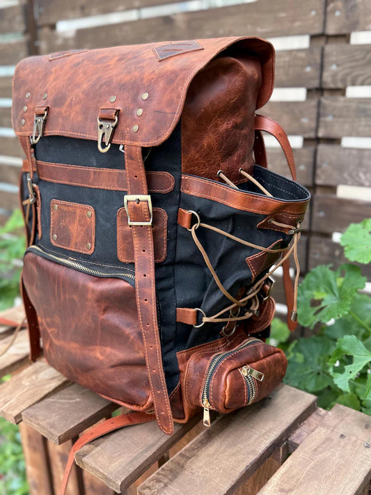 LEmited | City Backpack | Daypack | Travel Backpack | Laptop Backpack, Suitable for 2 Laptop
