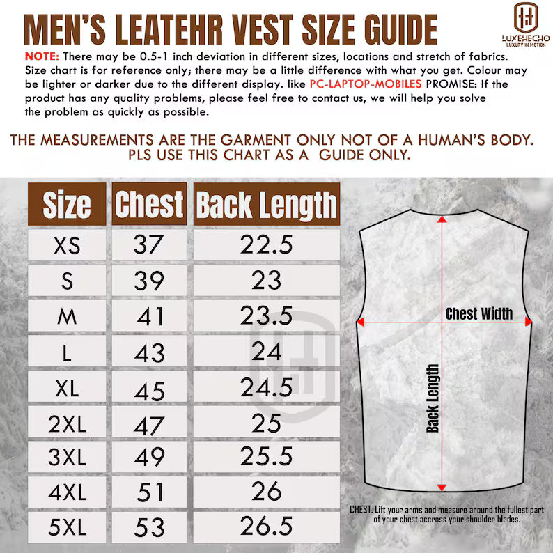 Men's Faux Fur Collar Leather Motorcycle Vest