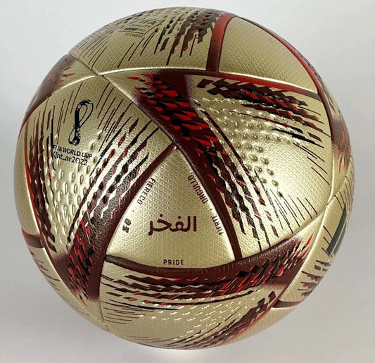 2022 FIFA World Cup Qatar Rally Al Hilm Size 5 Official Final Match Ball